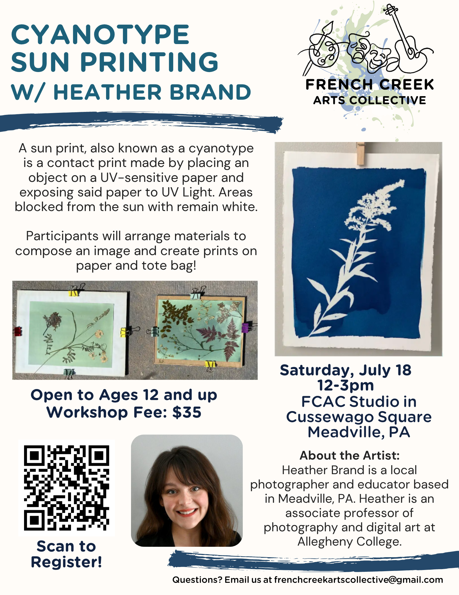 Cyanotype Printing