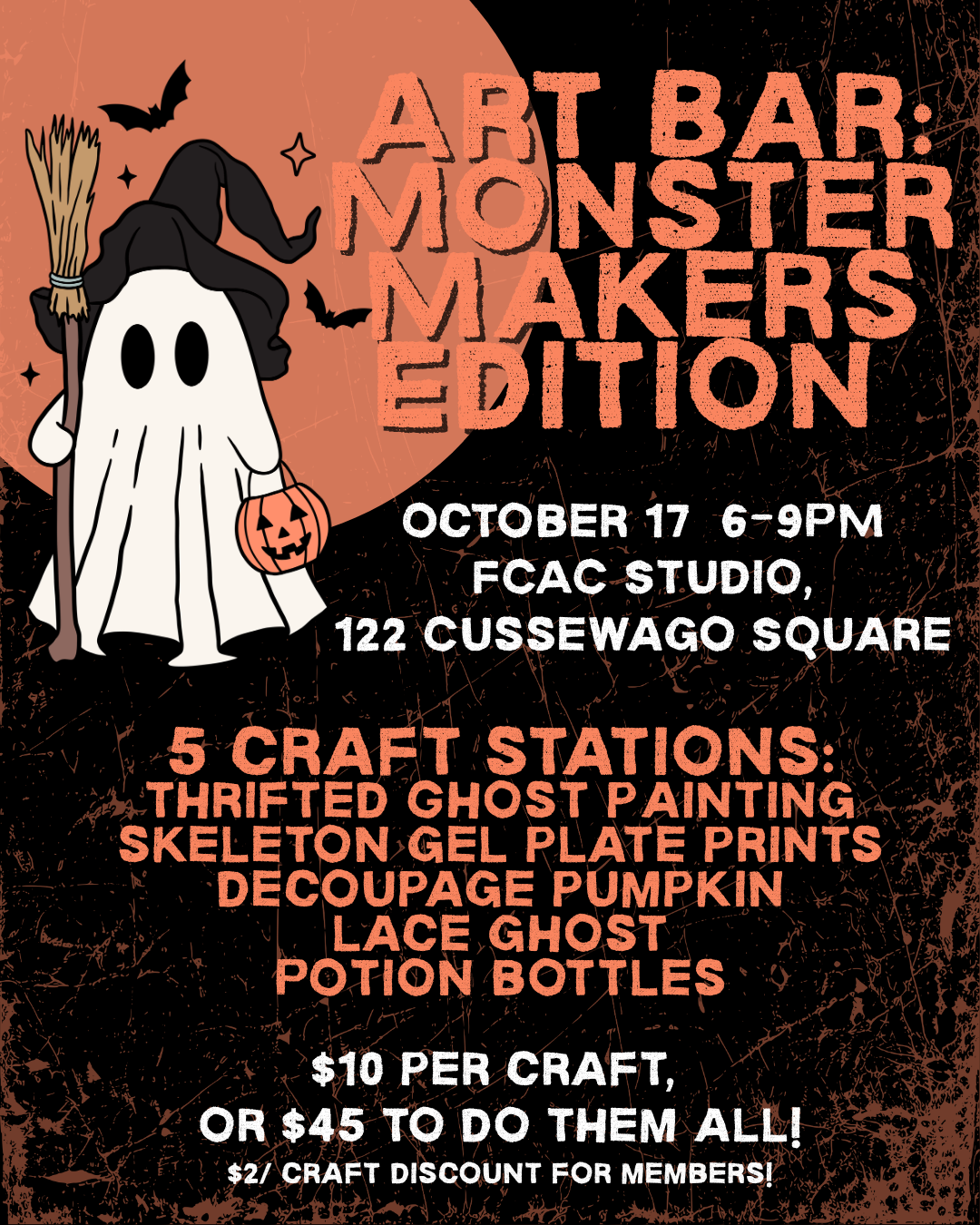 Art Bar: Monster Makers Edition